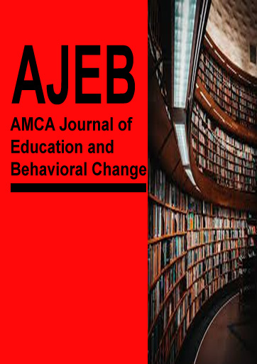 AMCA Journal of Education and Behavioral Change